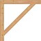 Ekena Millwork Traditional Block Smooth Bracket, Western Red Cedar, 3 1/2"W x 38"D x 38"H BKT04X38X38TRA05SWR - alternate 3